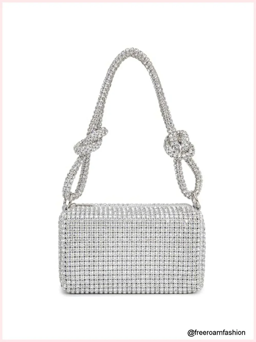 Rhinestone Evening Handbags Sparkling Crystal Purse Daily Casual Shoulder Bag